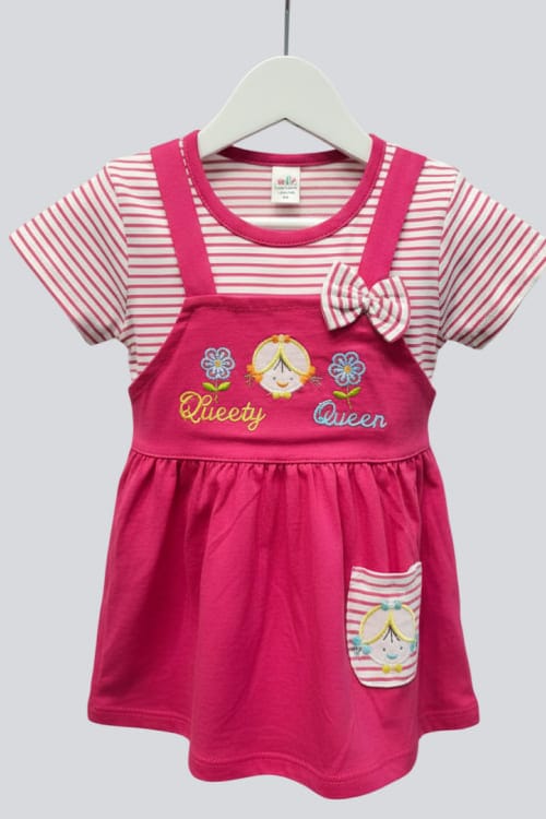 Queety Queen Pinafore Dress Set