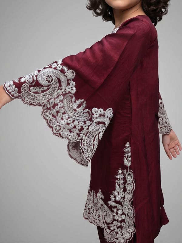 Maroon Elegance Ethnic Suit