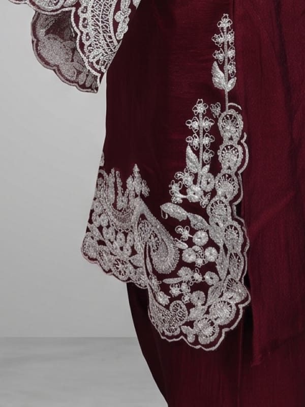 Maroon Elegance Ethnic Suit