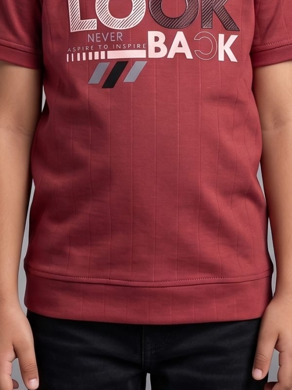 The “Never Look Back” Urban Ribbed Tee