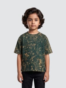 Emerald Acid-Wash Vintage Tee