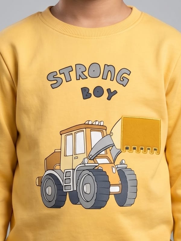 Premium Artisan Printed Full-Sleeve T-Shirt