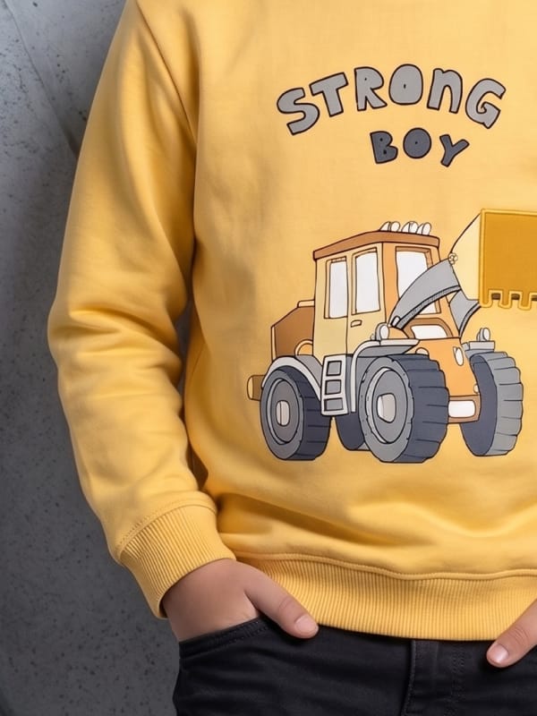 Premium Artisan Printed Full-Sleeve T-Shirt